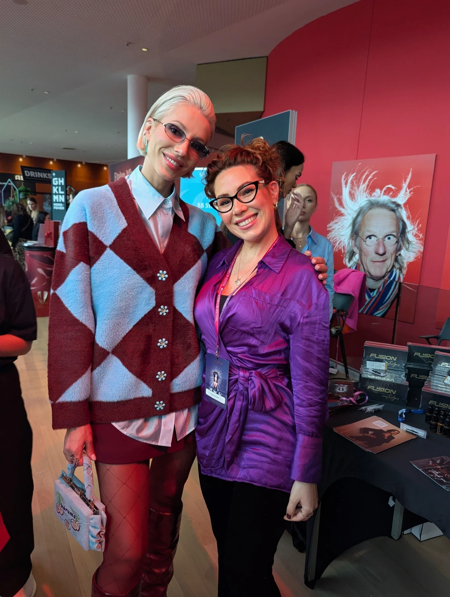 Dorina with Oksana Martynenko