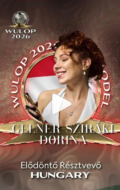 Gelner-Sziráki Dorina, a WULOP 2026 magyarországi elődöntőjének résztvevője